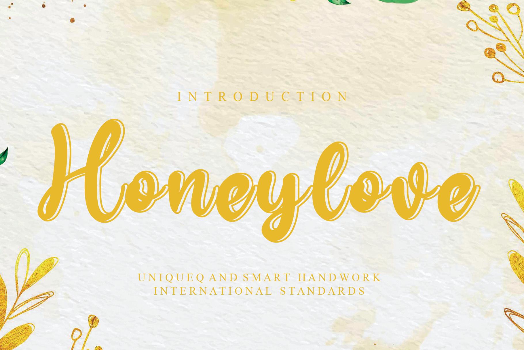 Honeylove Font