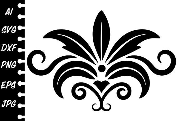 Stencil Damask