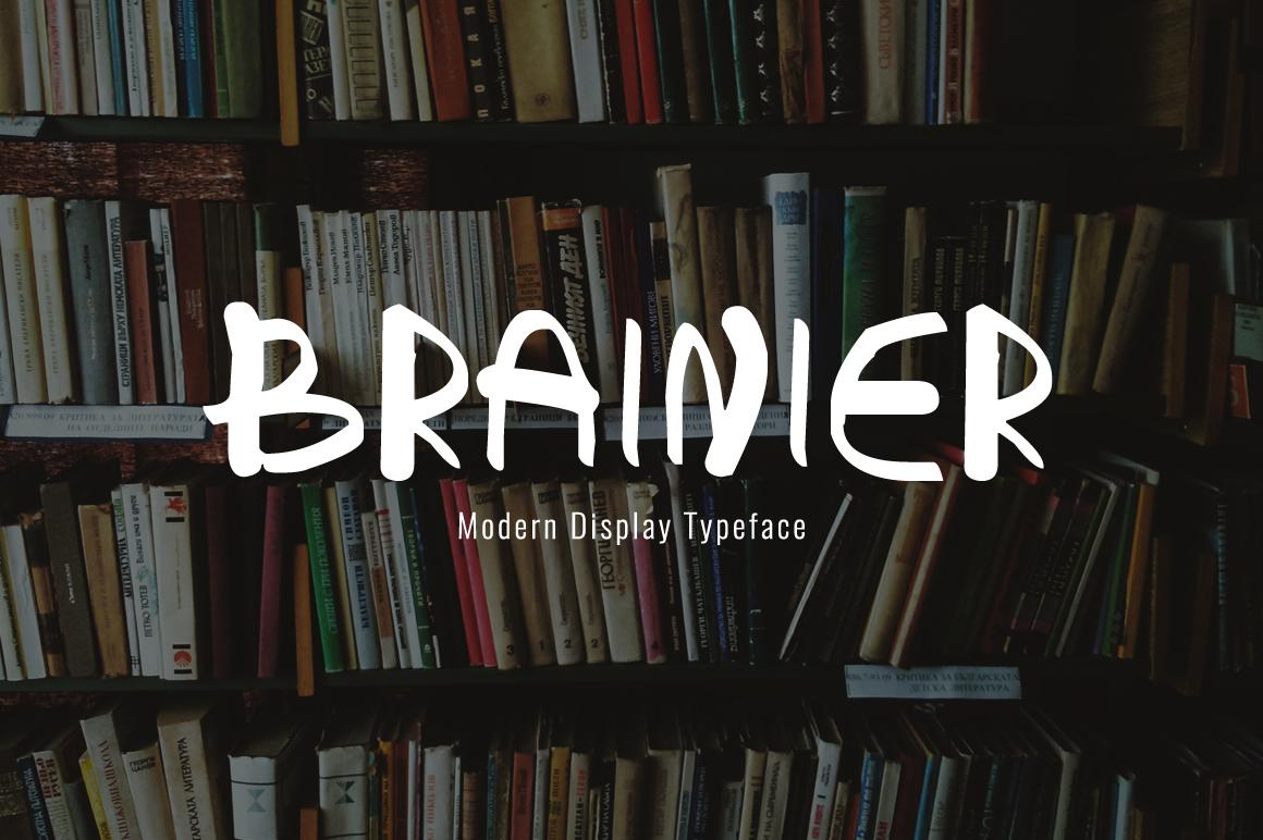 Brainier Font