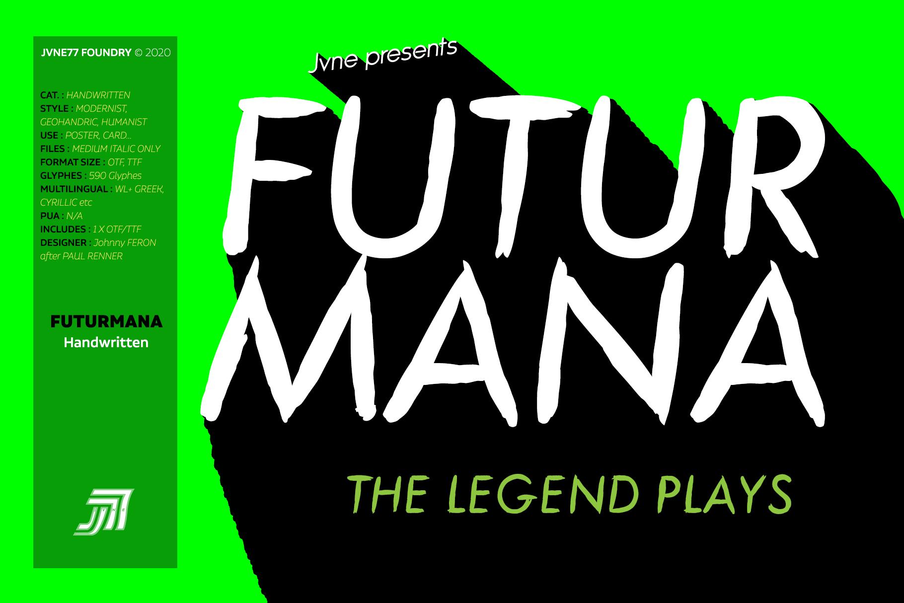 Futurmana Font