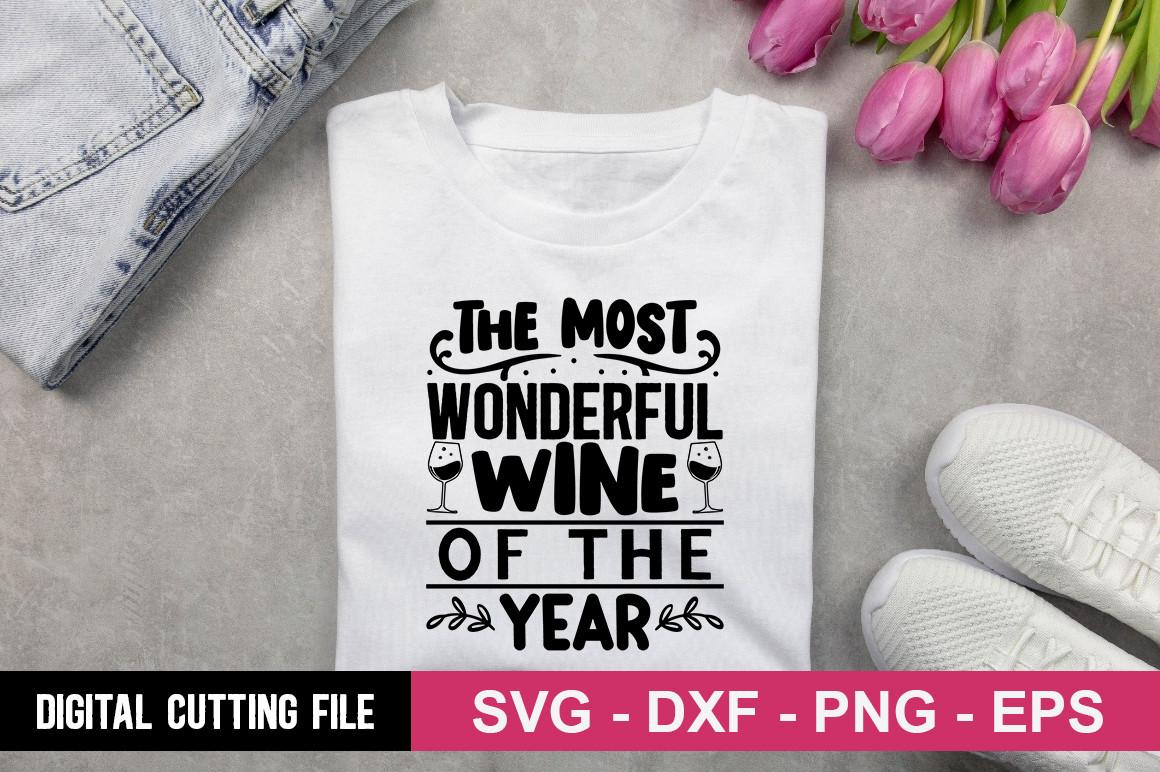 The Most Wonderful Wine of the Year SVG