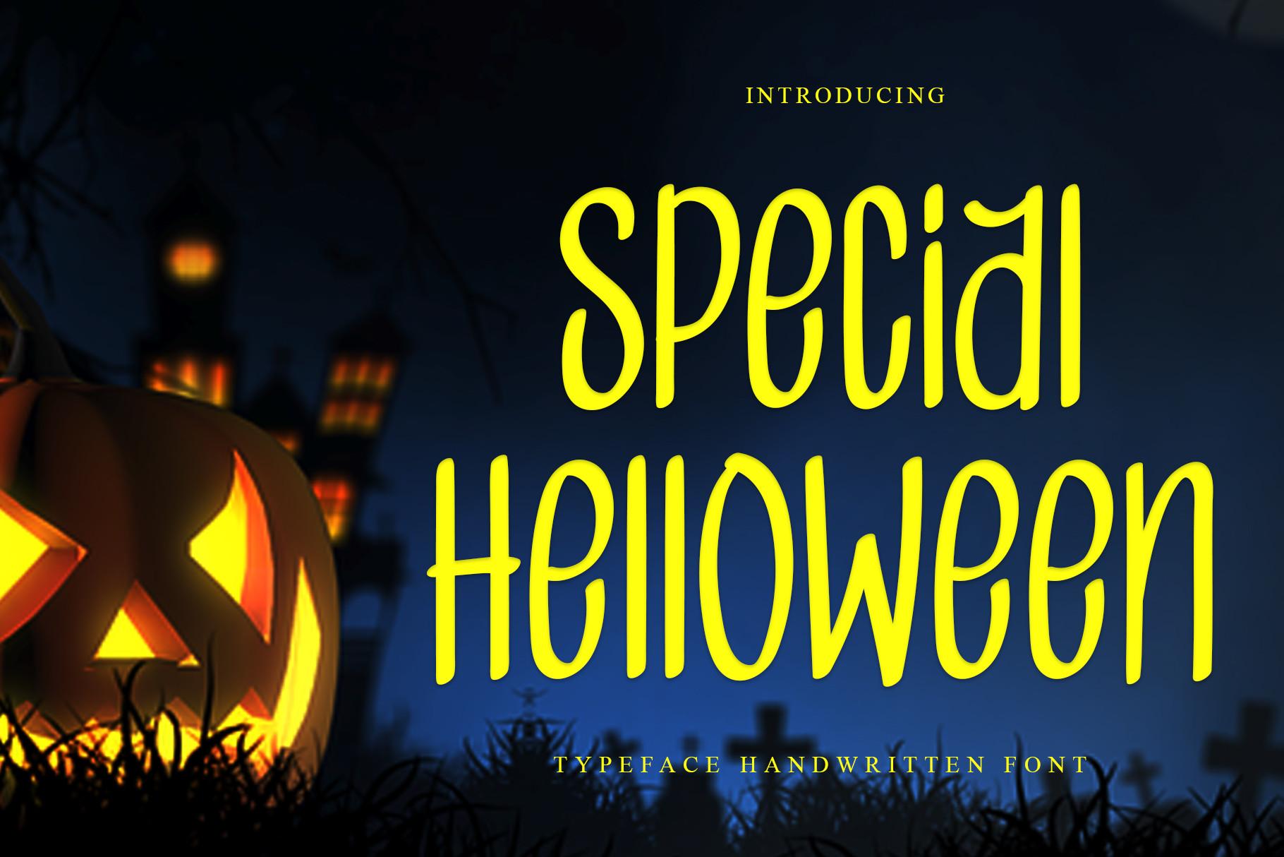 Special Helloween Font