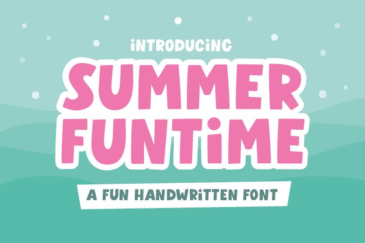 Summer Funtime Font