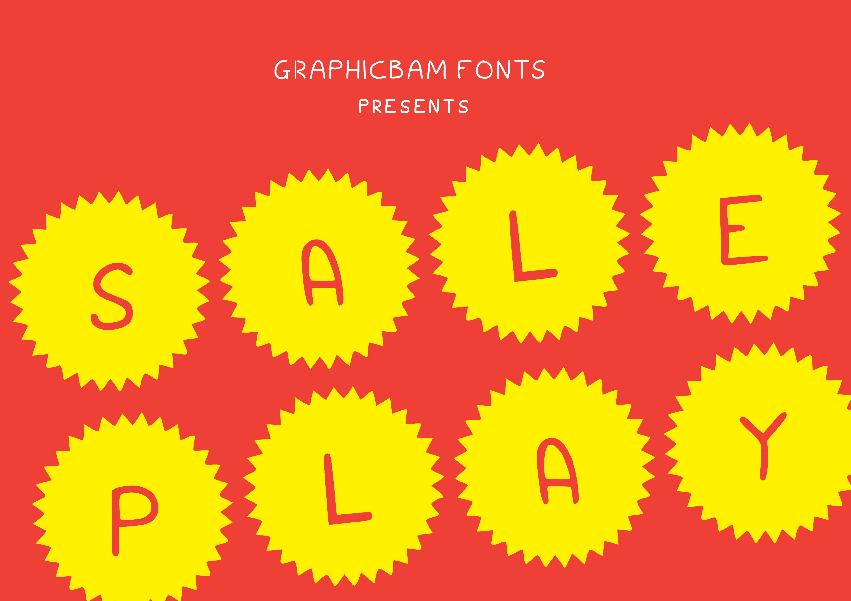 Sale Play Font