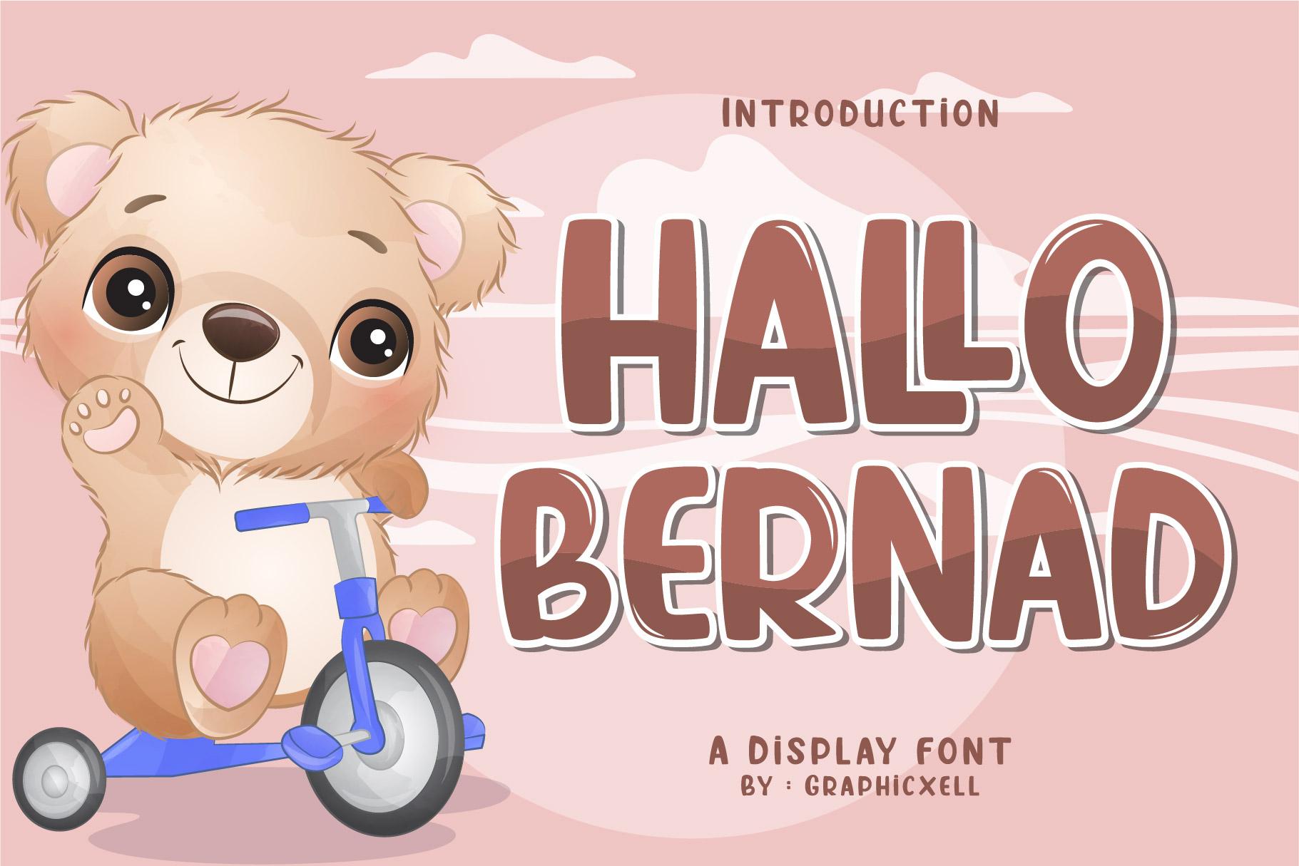 Hallo Bernad Font