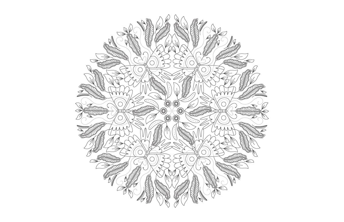 Jungle Coloring Page