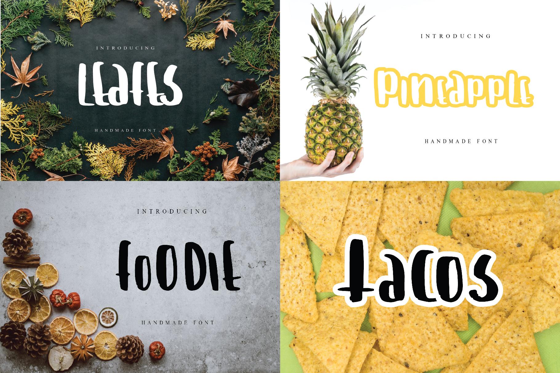 Foodie Font