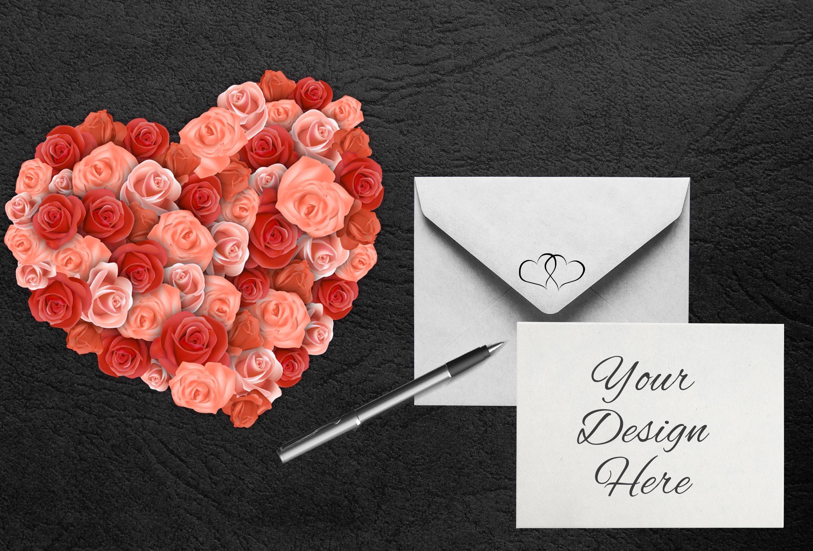 Valentine Card Mockup 19