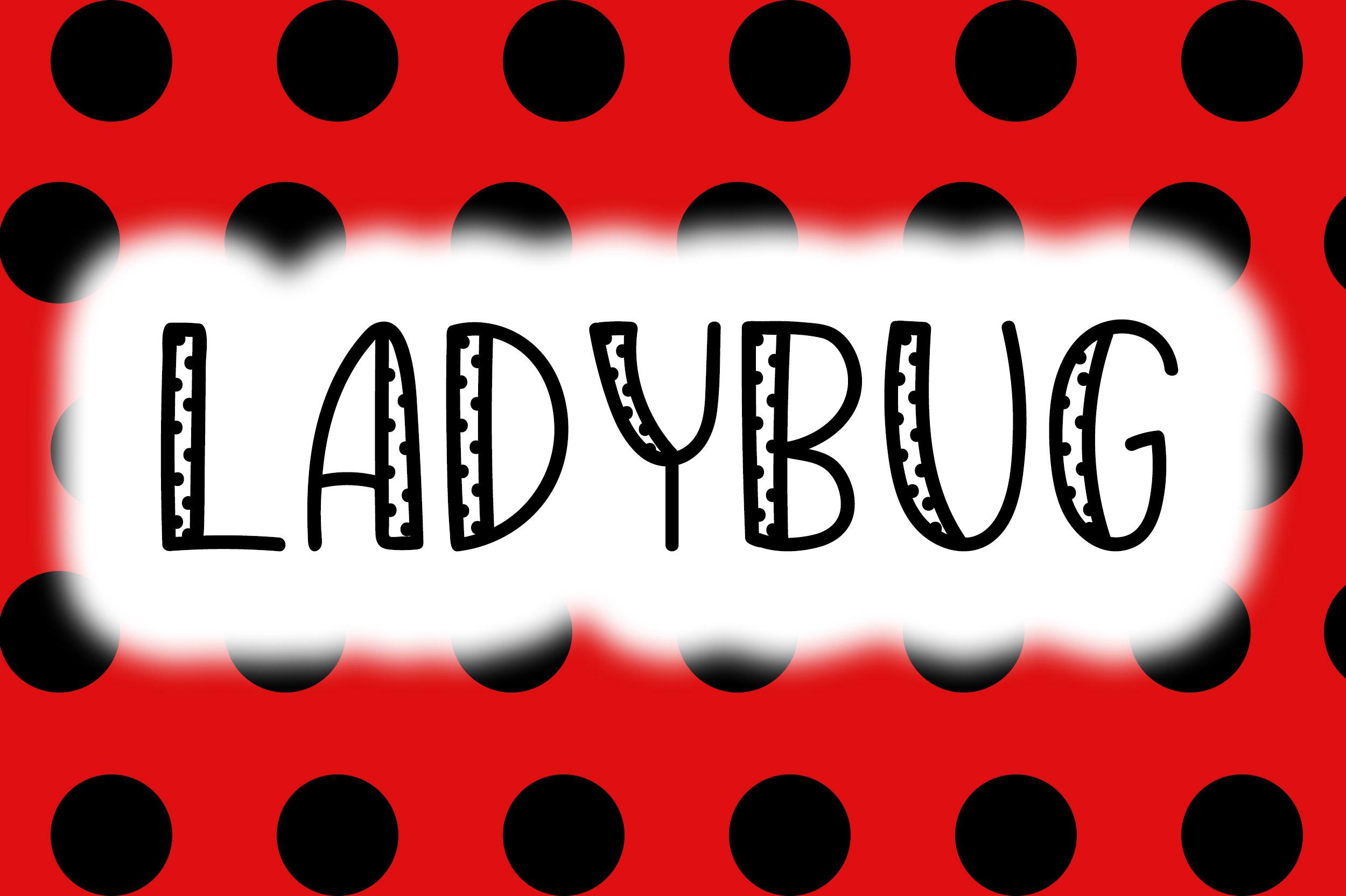Ladybug Font