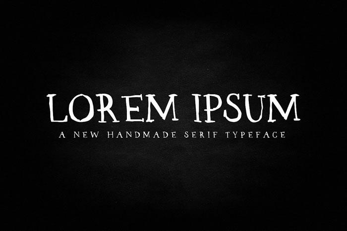 Lorem Ipsum Font