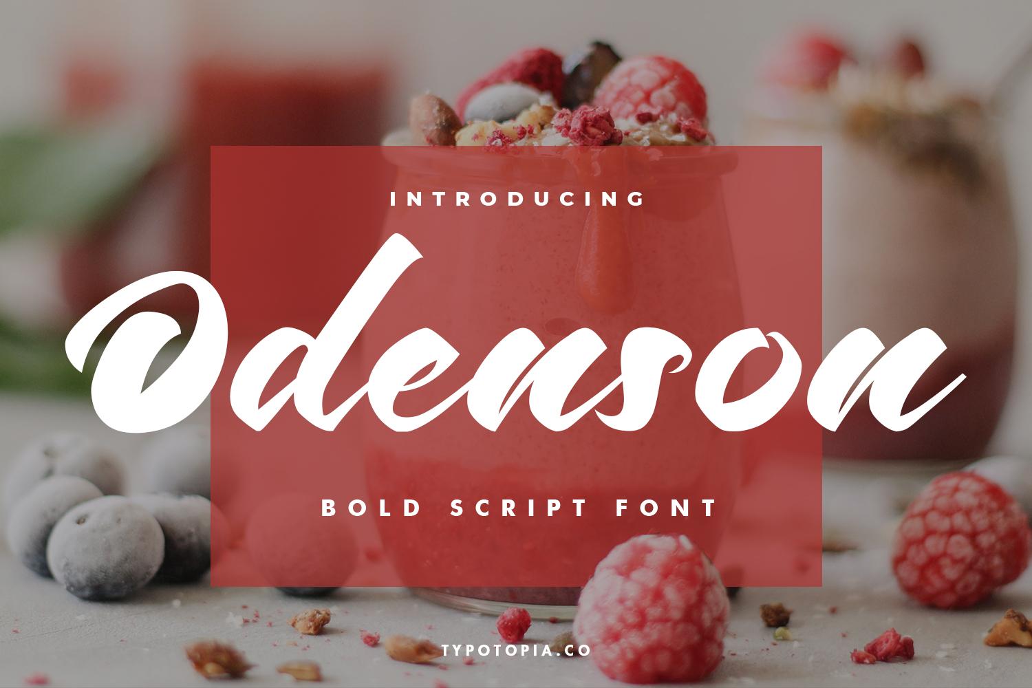 Odenson Font