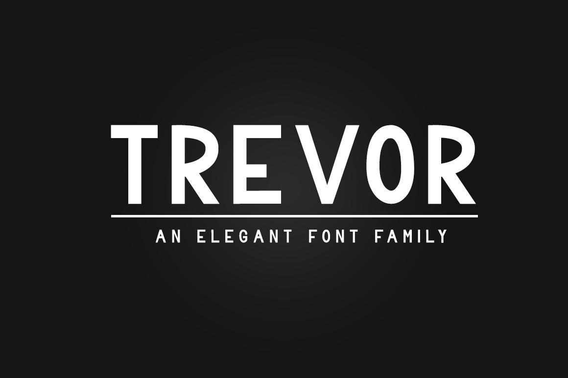 Trevor Family Font