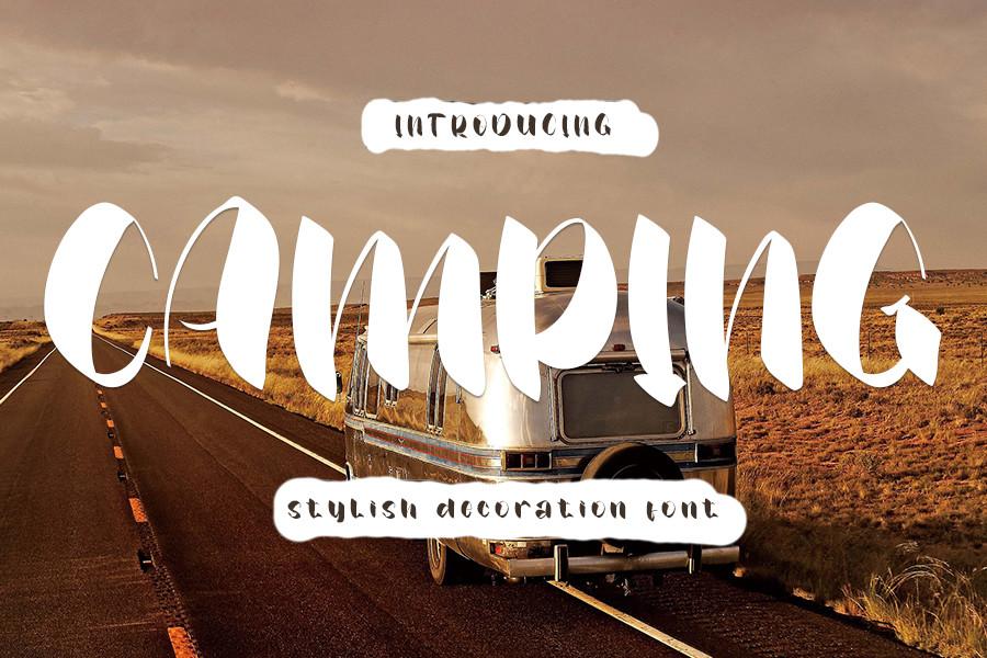 Camping Font