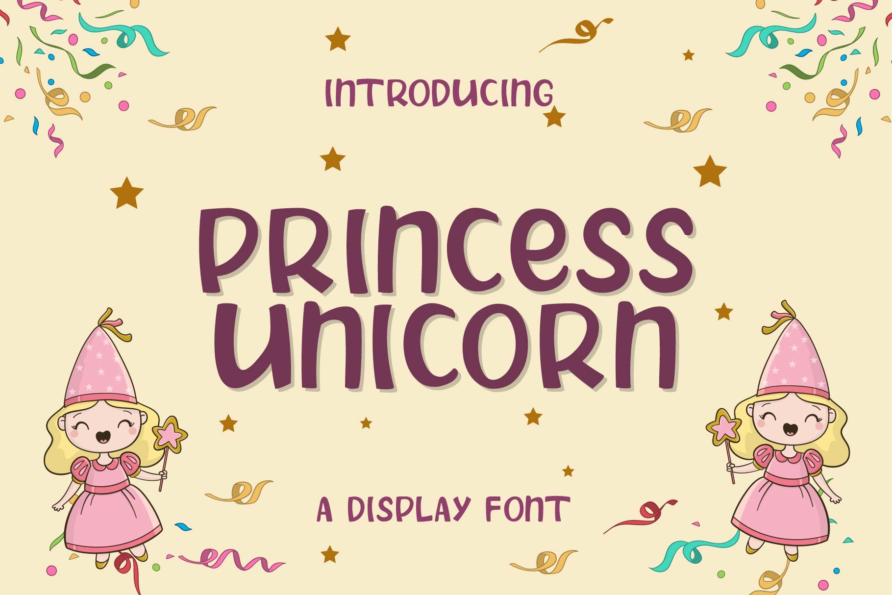 Princess Unicorn Font