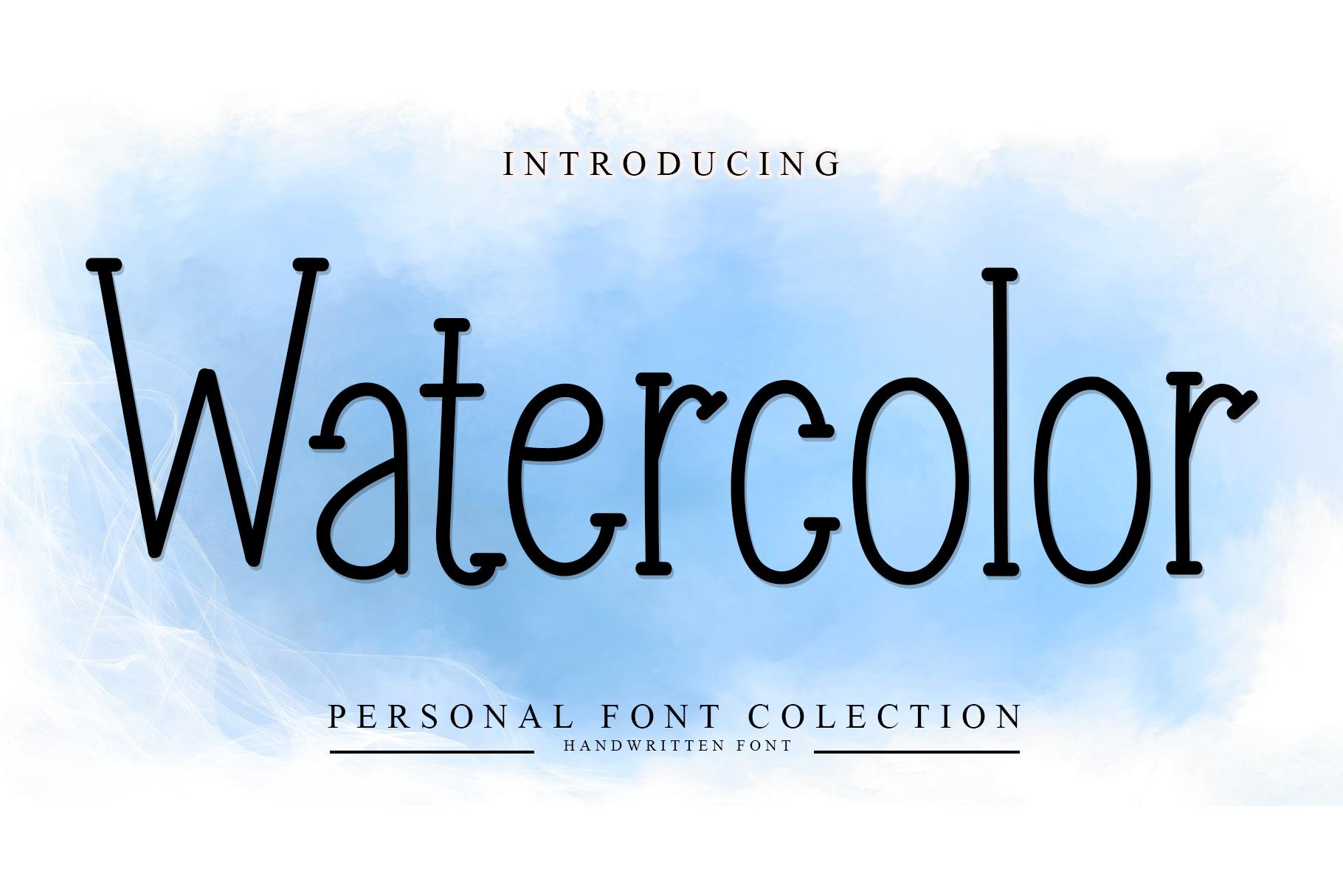 Watercolor Font
