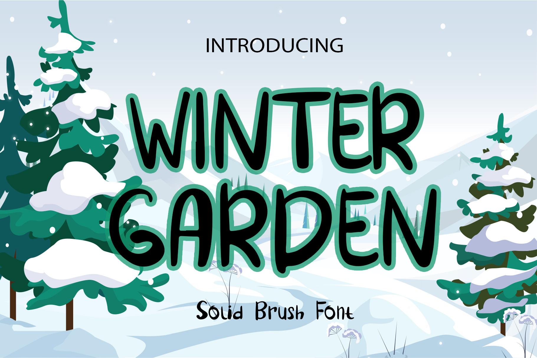 Winter Garden Font