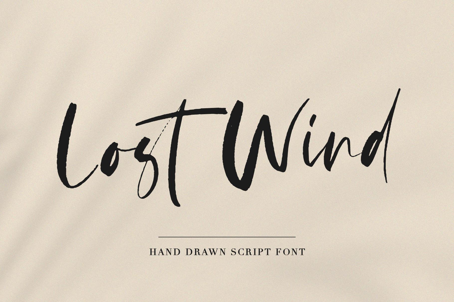 Lost Wind Font