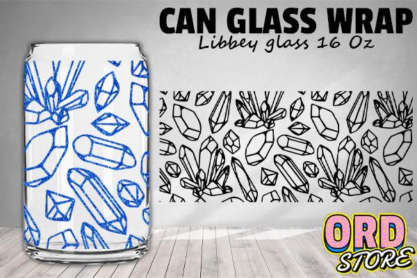 Crystal 16 Oz Libbey Glass Wrap
