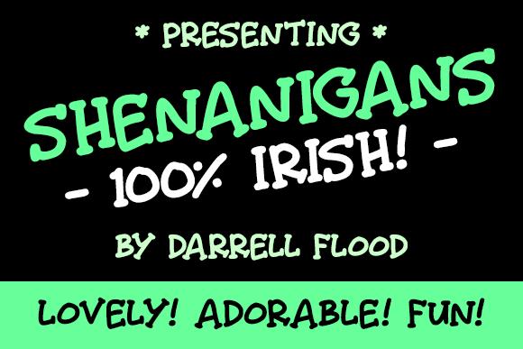 Shenanigans Font