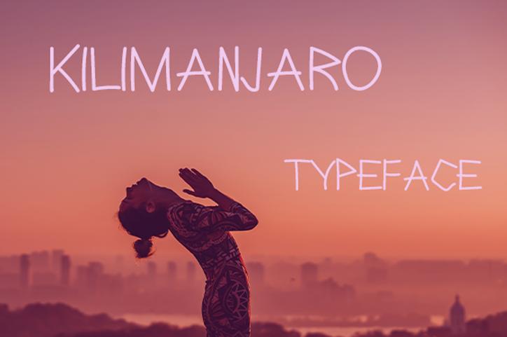 Kilimanjaro Font