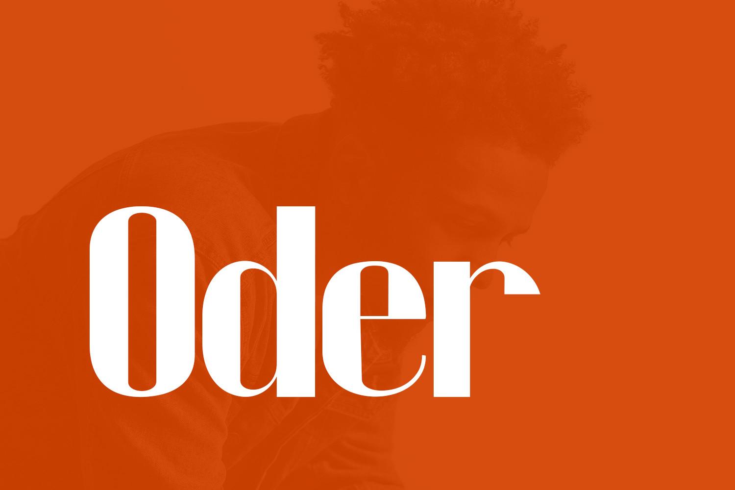 Oder Font