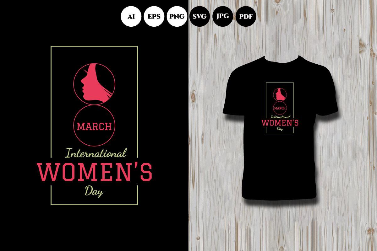 Women's Day T Shirt Design
