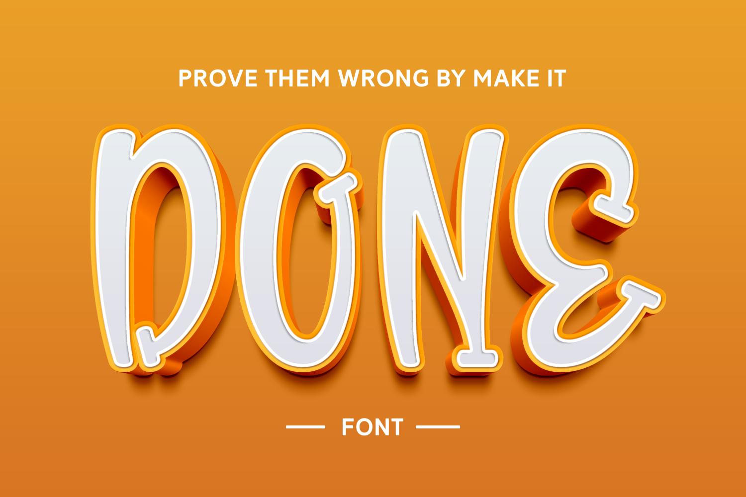 Done Font