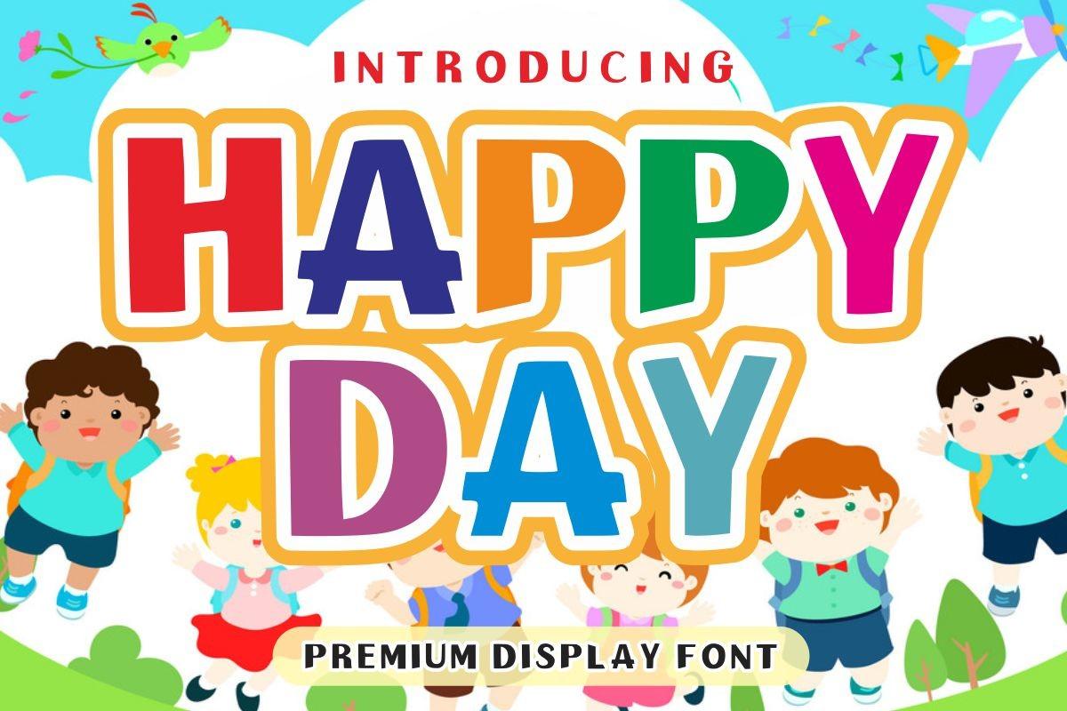 Happy Day Font