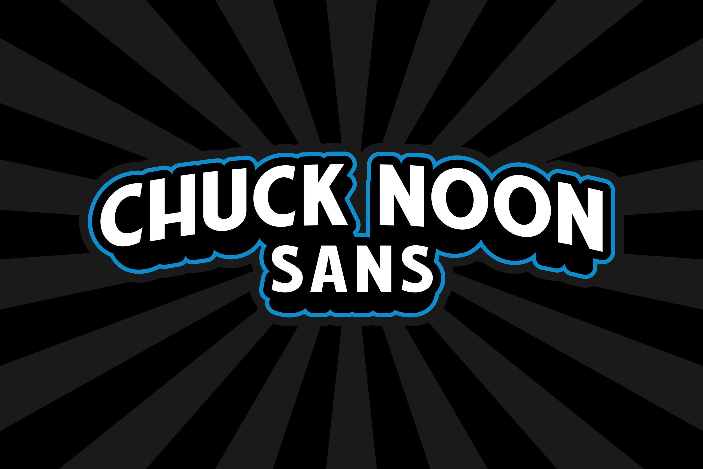 Chuck Noon Sans Font