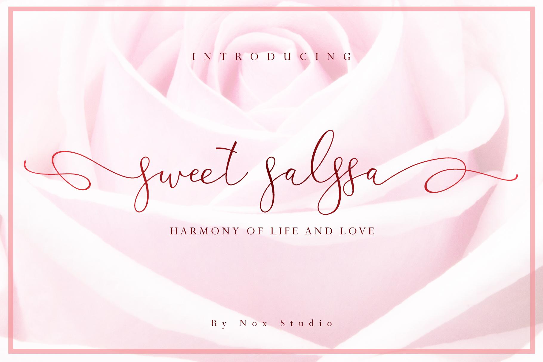 Sweet Salssa Font