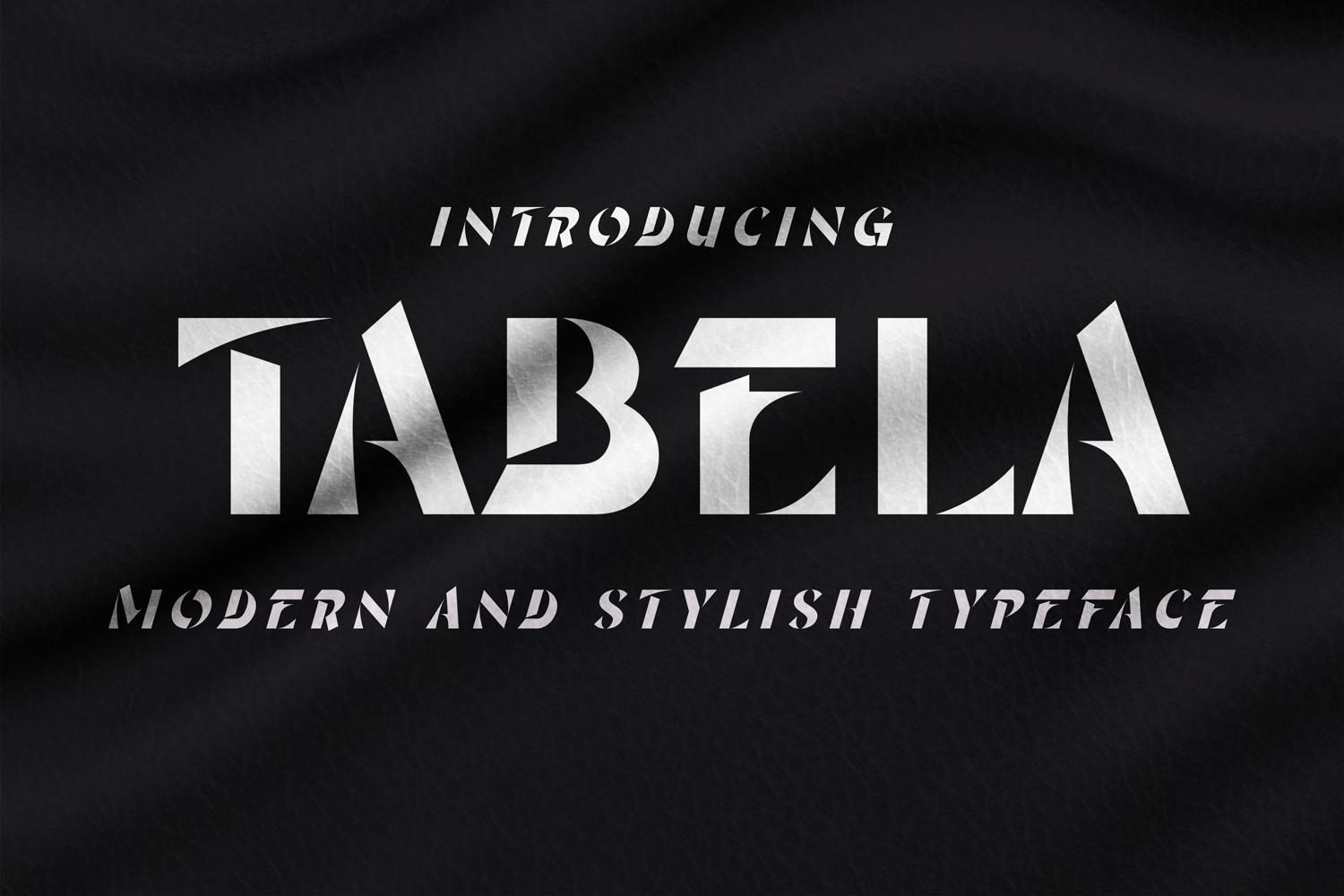 Tabela Font