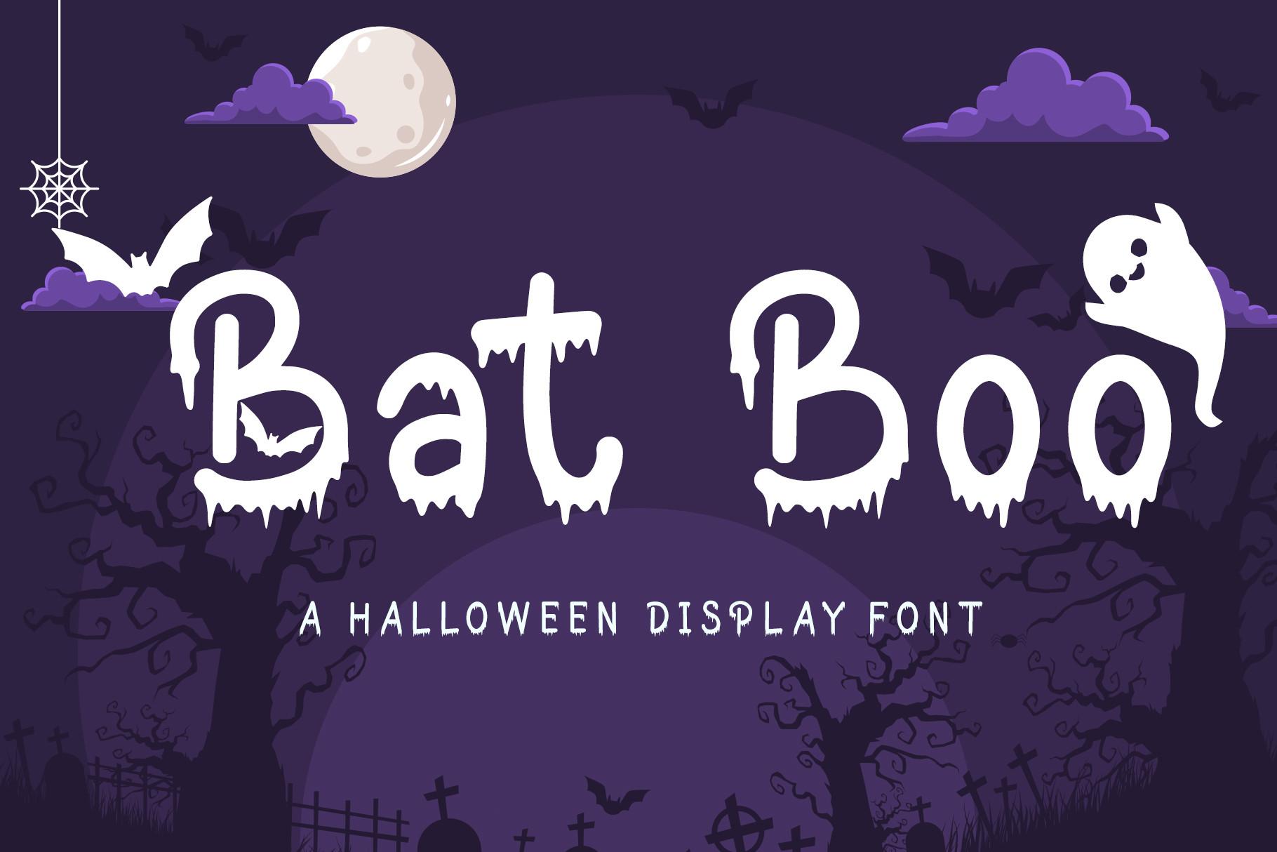 Bat Boo Font