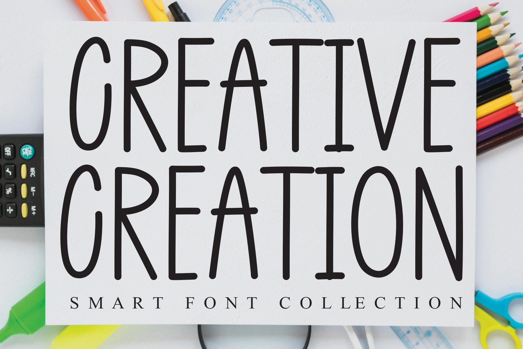 Creative Creation Font