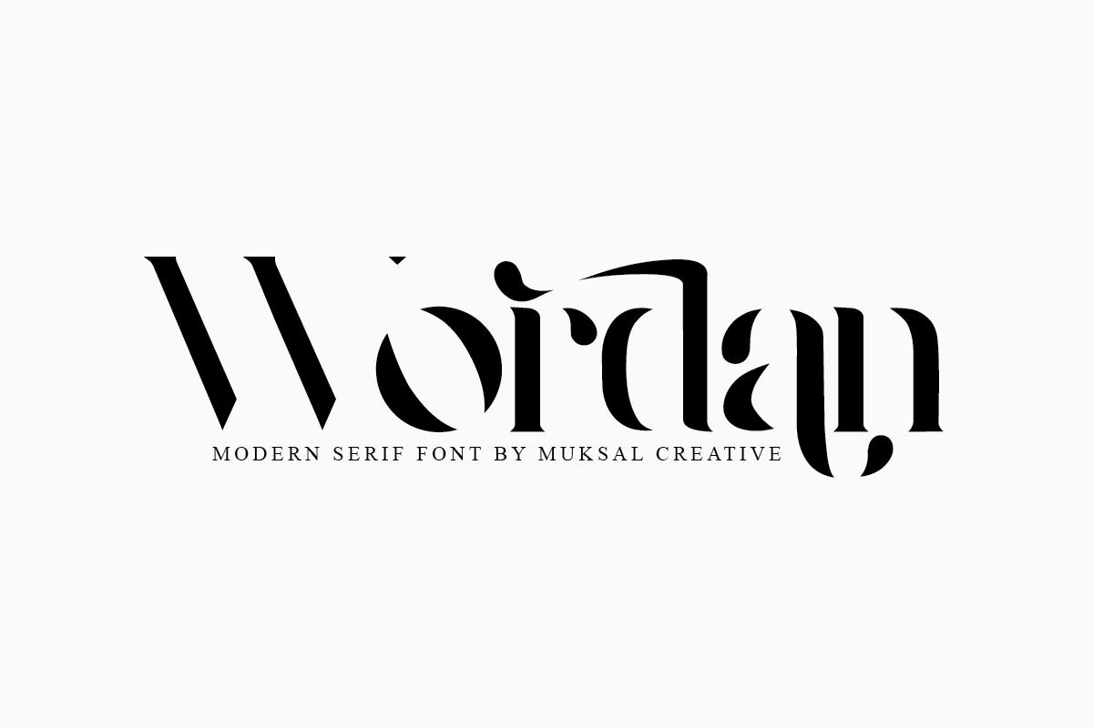 Wordan Font