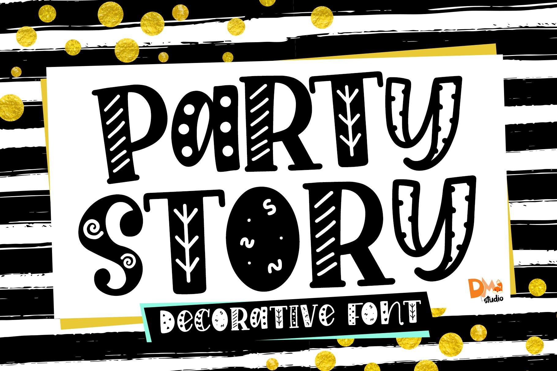 Party Story Font