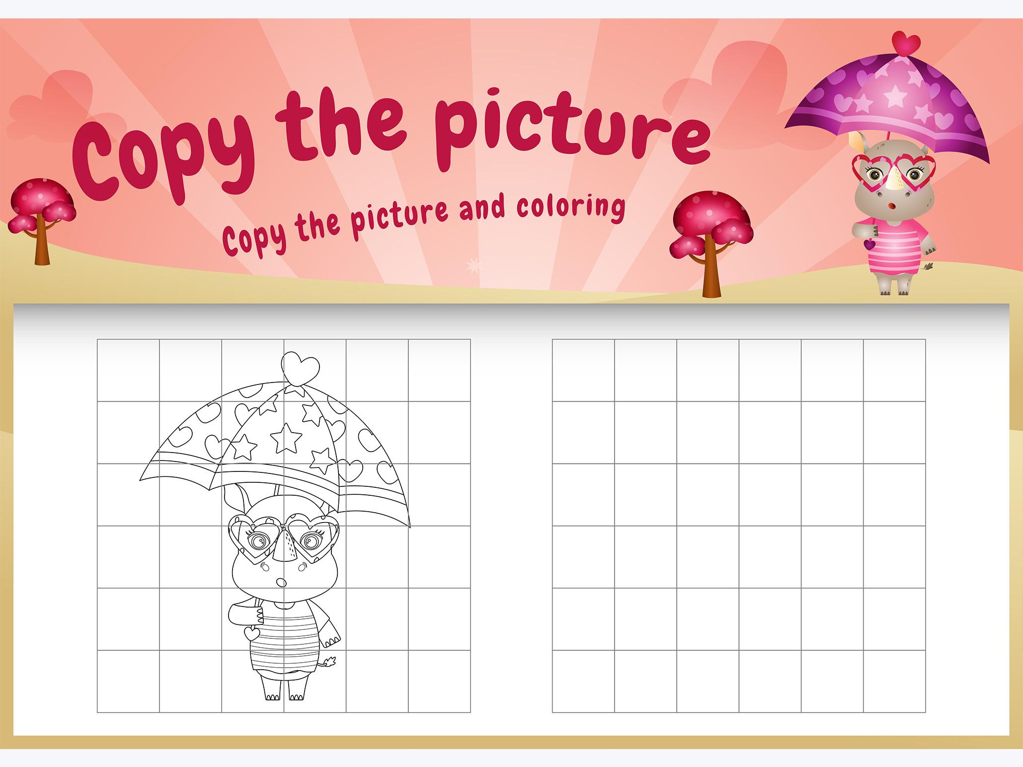 A Rhino Valentine - Copy the Picture