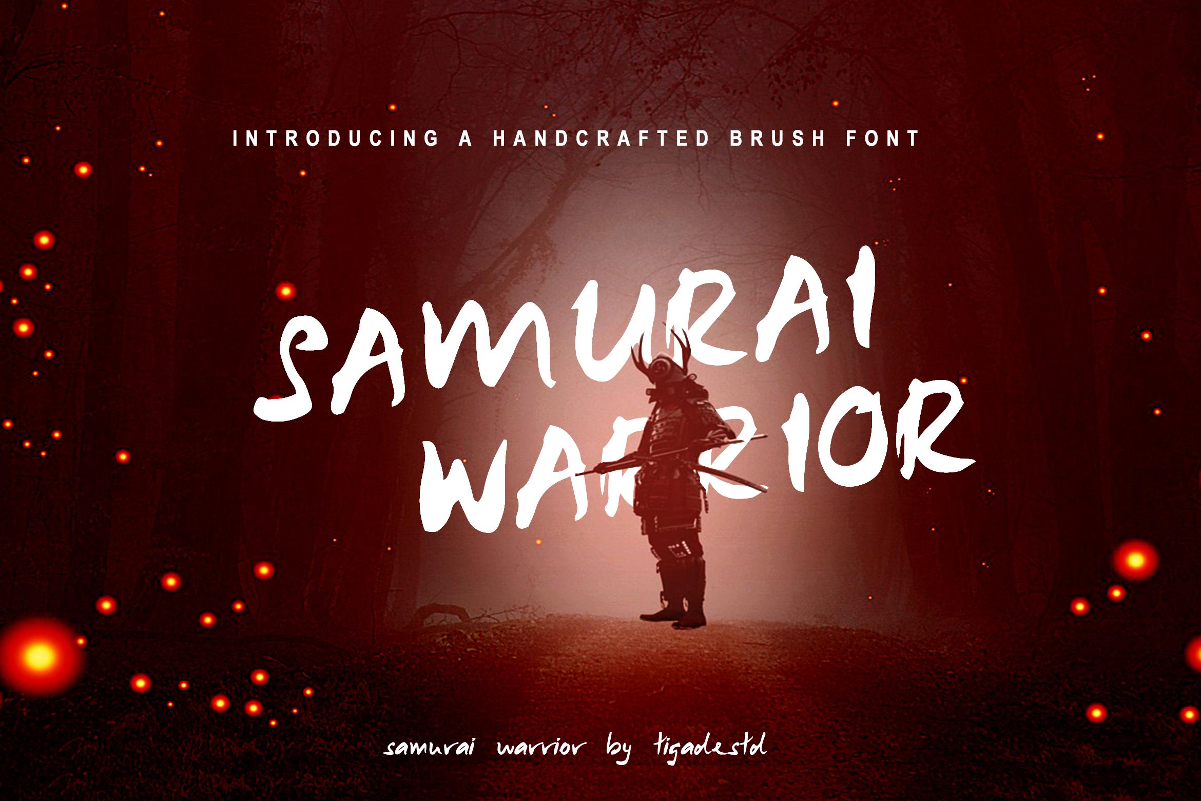 Samurai Warrior Font