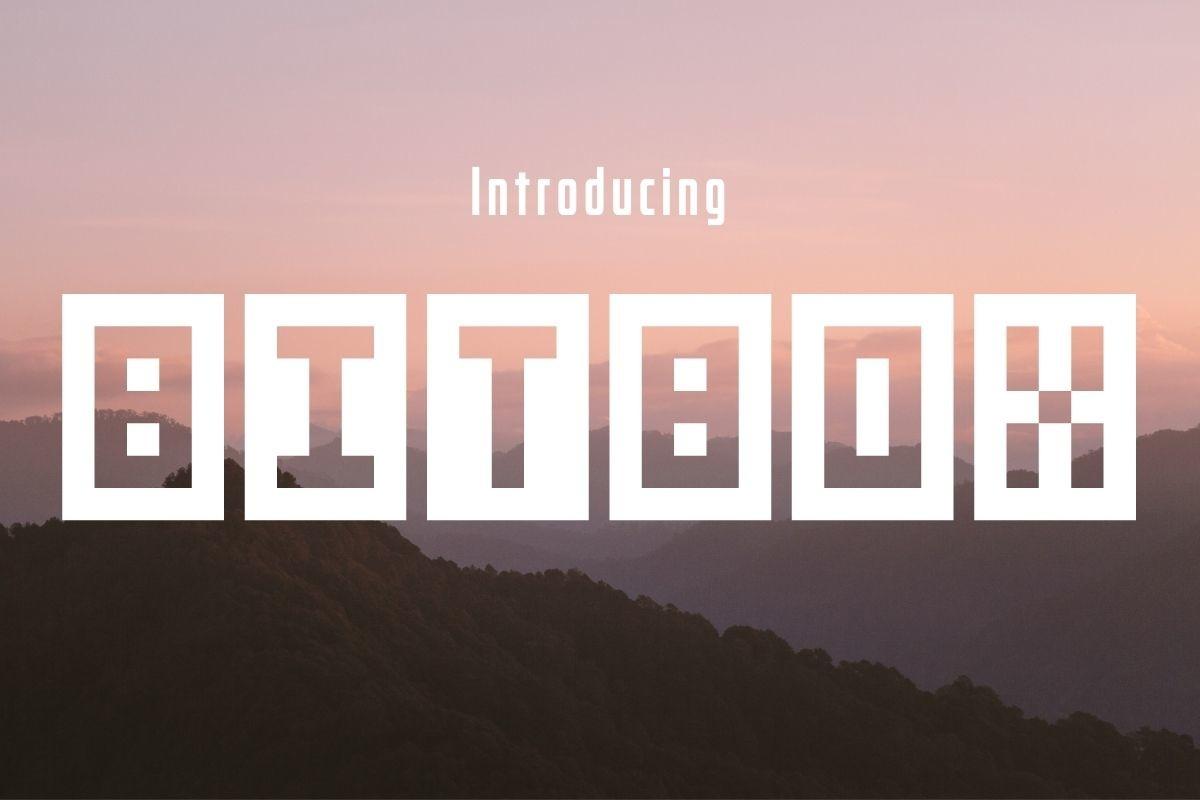 Bitbox Font