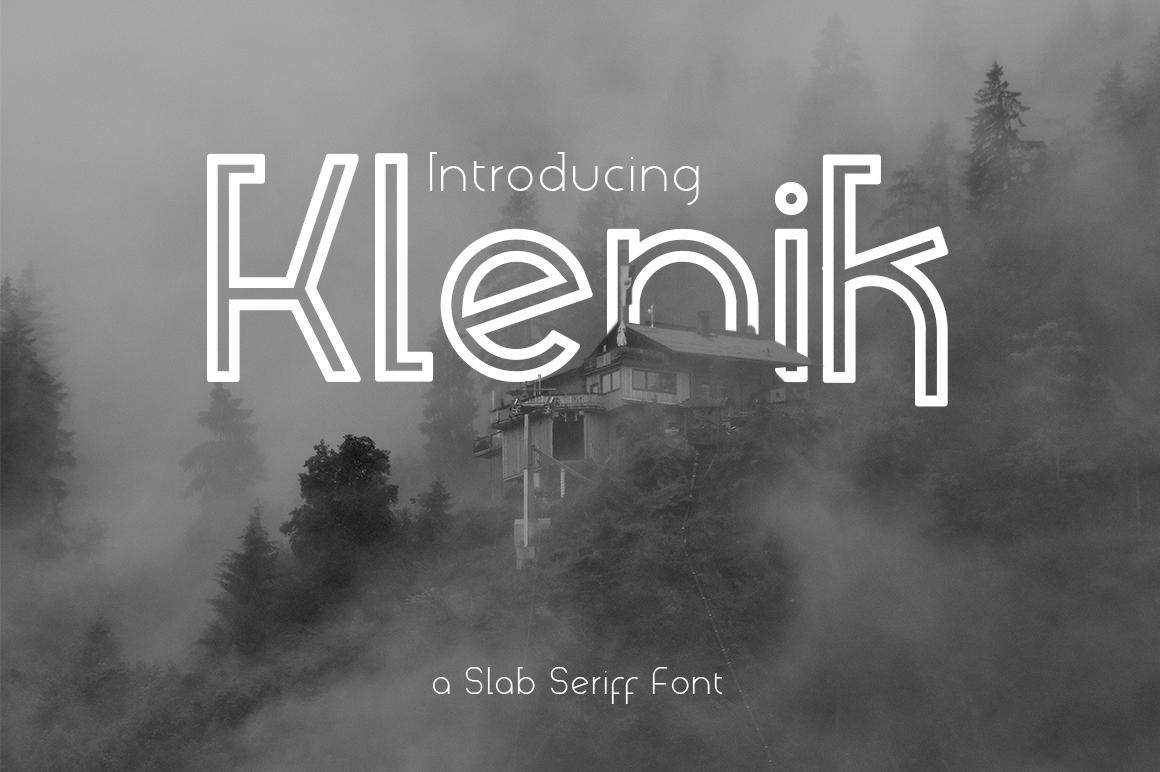 Klenik Font