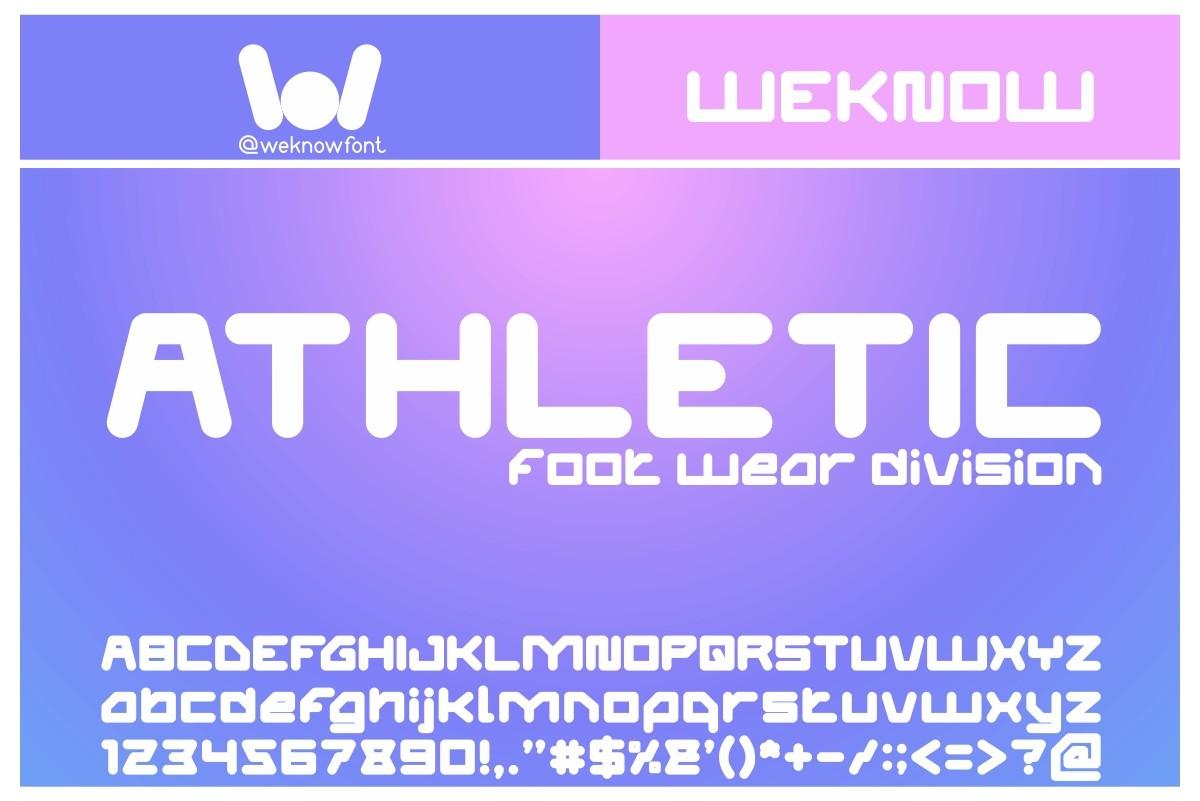 Athletic Font