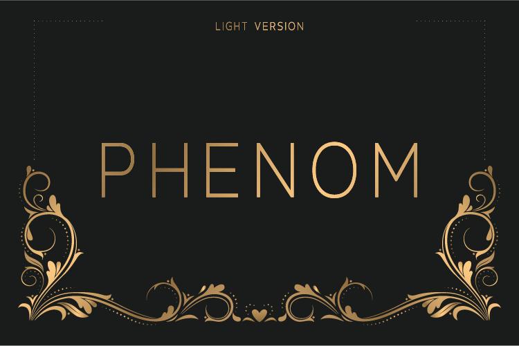Phenom Light Font