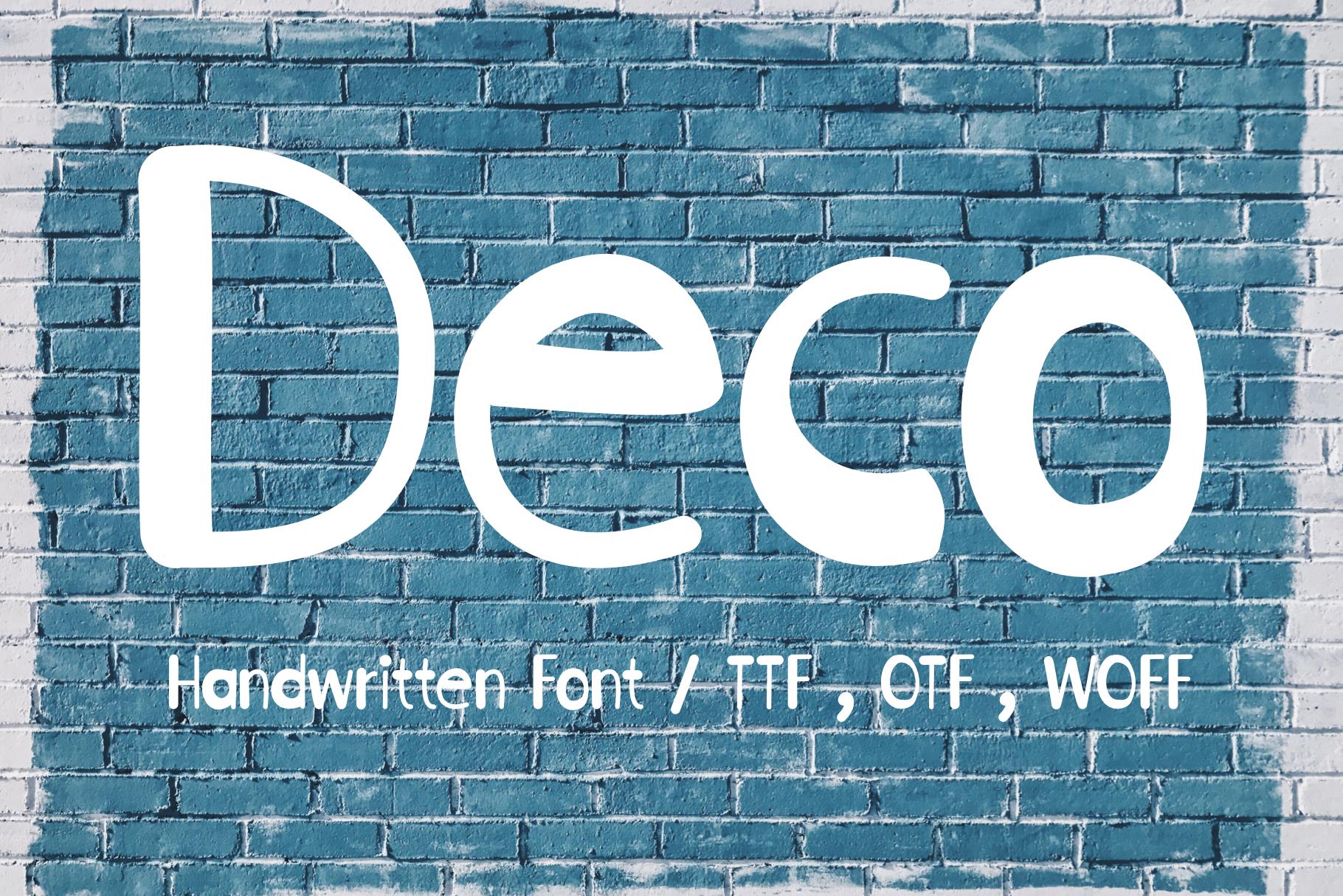 Deco Font