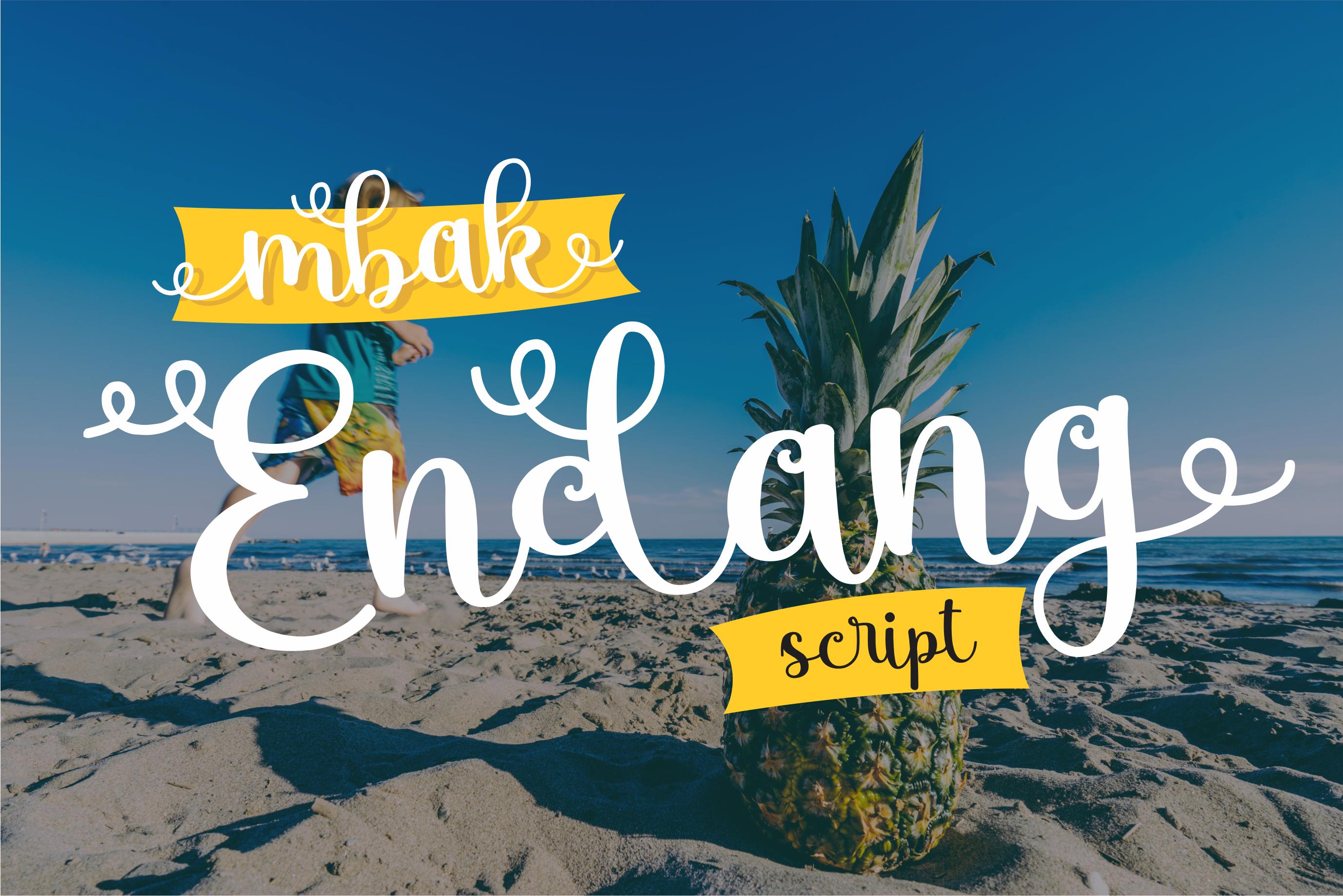 Mbak Endang Font