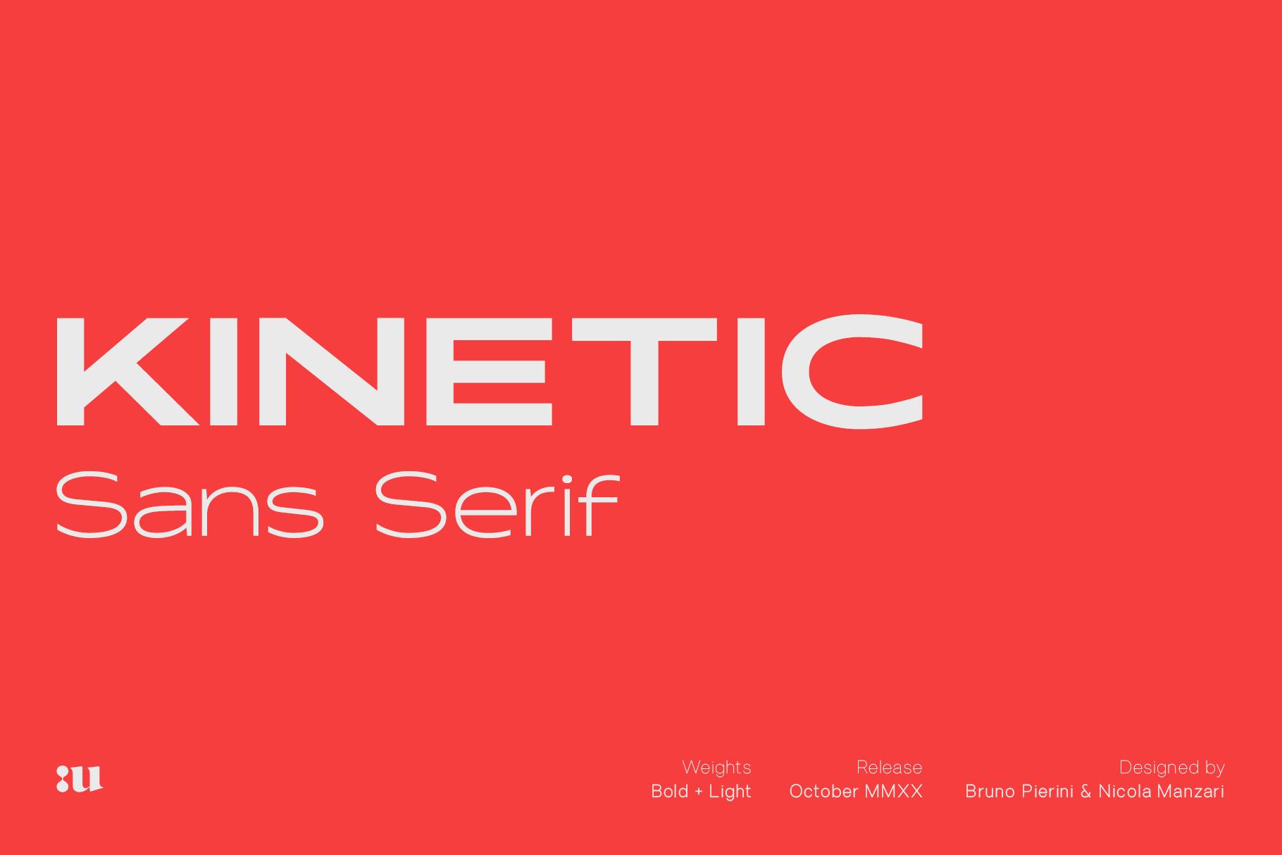 Kinetic Font