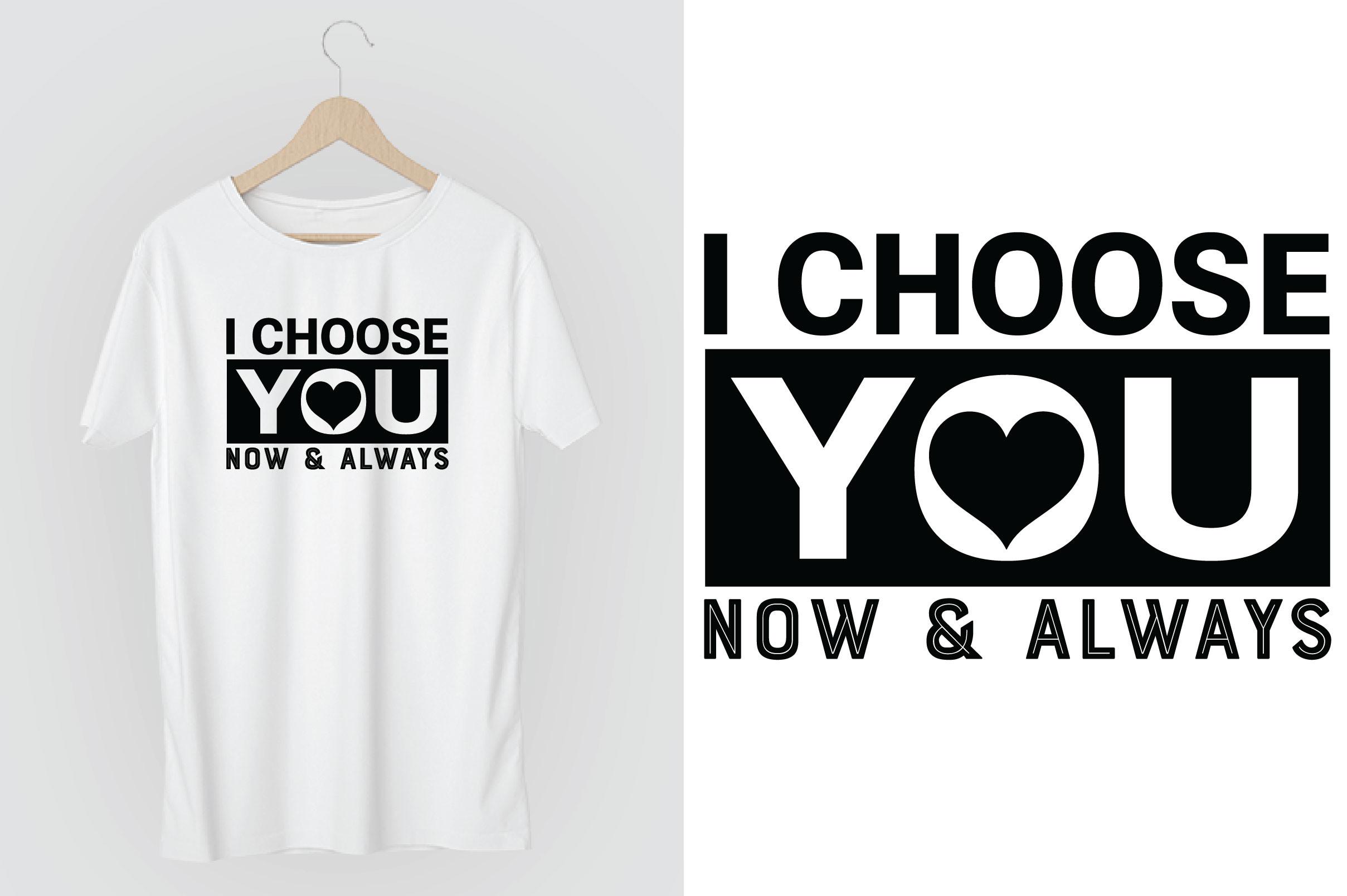 I Choose You Now & Always