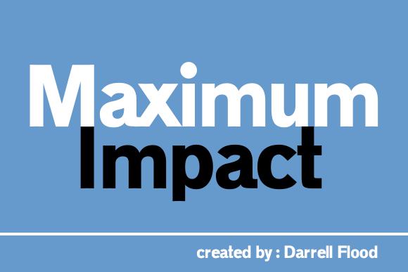 Maximum Impact Font
