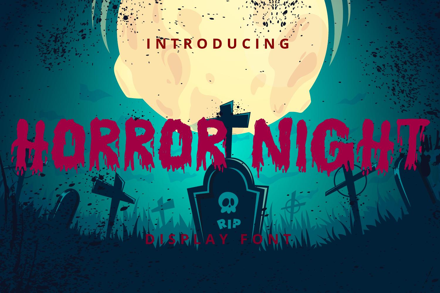 Horror Night Font