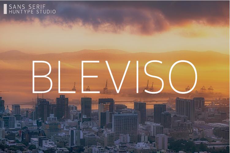 Bleviso Font