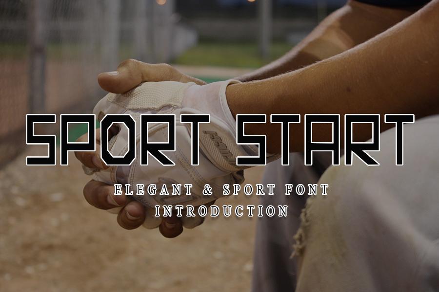 Sport Start Font