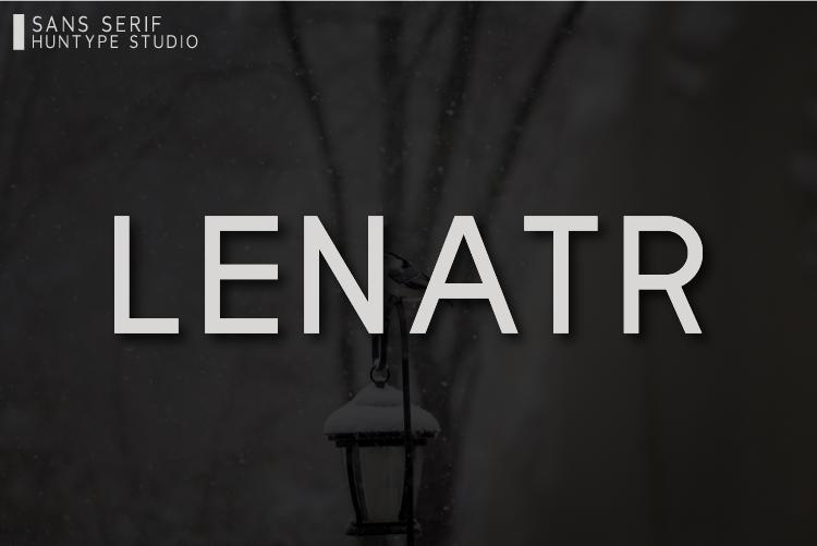 Lenatr Font